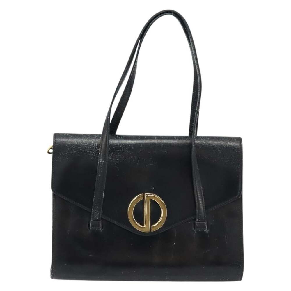 Dior Leather Handbag Black